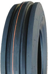ASSEMBLY - 8"x2.50" Steel Rim, 25mm High Speed Bearings, 350-8 4PR V8502 3-Rib Tyre