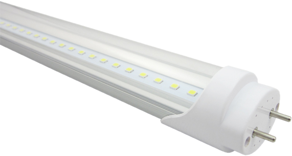 11W 2' (0.6m) T8 LED Tube - Clear (fluorescent replacement)