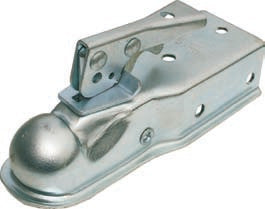 Coupling, 1-7/8", Pressed, 2-1/2" Channel Size, SAE Class 1 Ag use only, 910kg, Zinc Plated