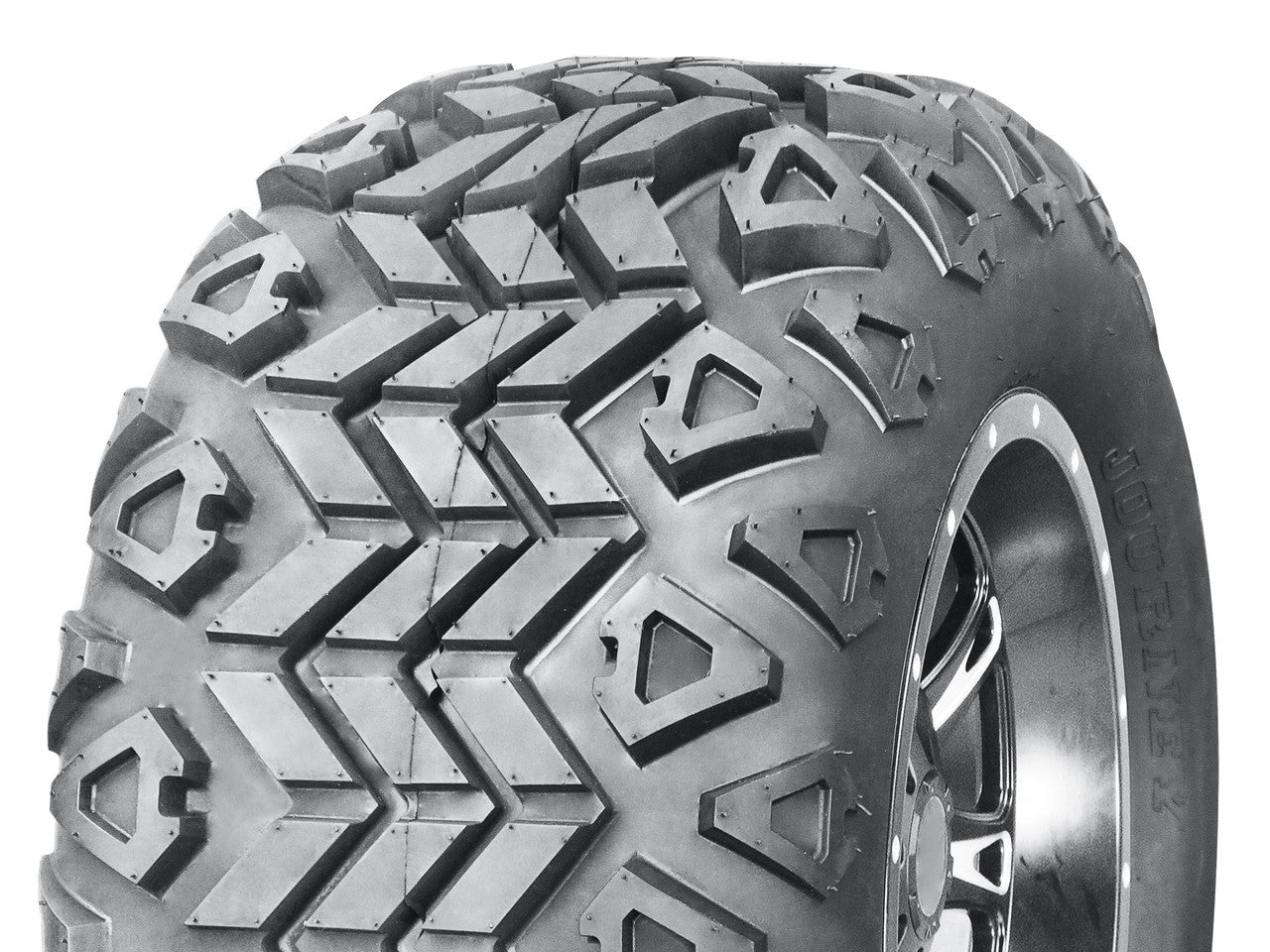 25/10-12 12PR/84J TL  Journey YG3266 RUN-FLAT Utility Grip ATV/UTV Tyre