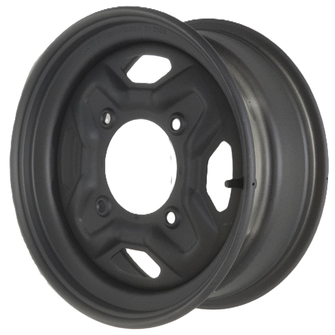 14"x6.00" Steel ATV Rim, 4/156 PCD, 115mm Bore, ET+52.9, 283Kg load rating, 13mm Stud Holes