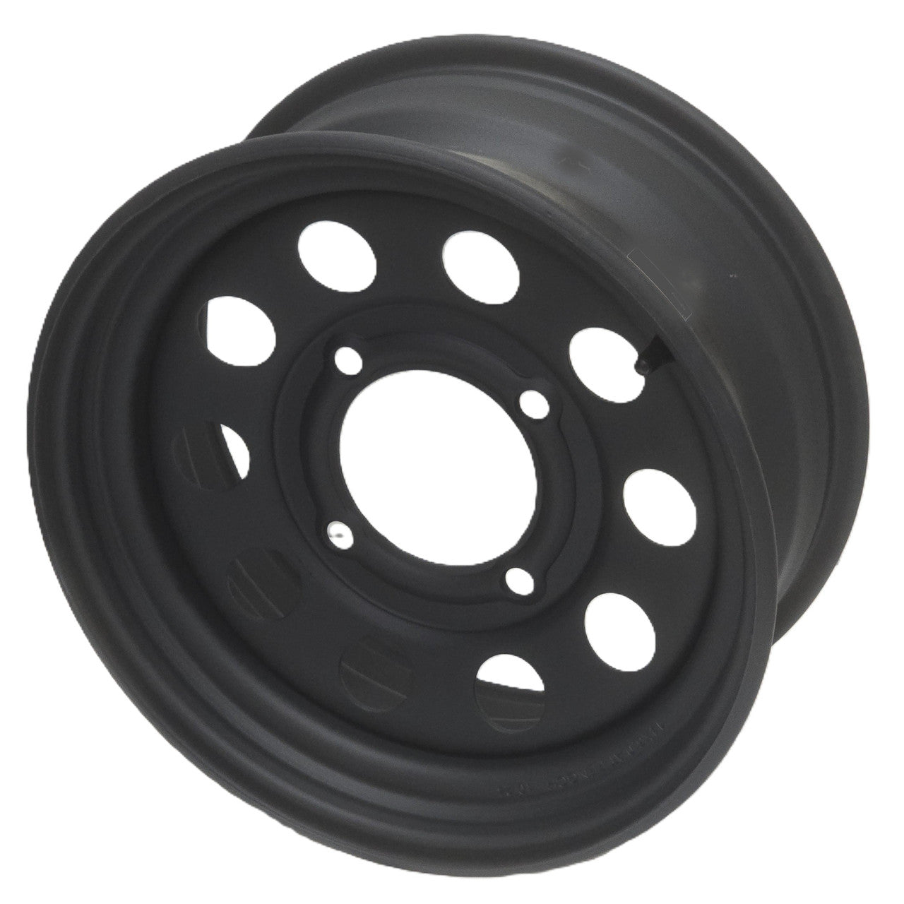 14"x6.00" Steel ATV Rim, 4/137 PCD, 105mm Bore, ET+13, 431Kg load rating, 14.3mm Stud Holes