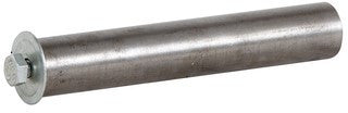 Stub Axle, 125kg, 150mm long, for Steel Wheels with 1" Low Speed Flange Bearings