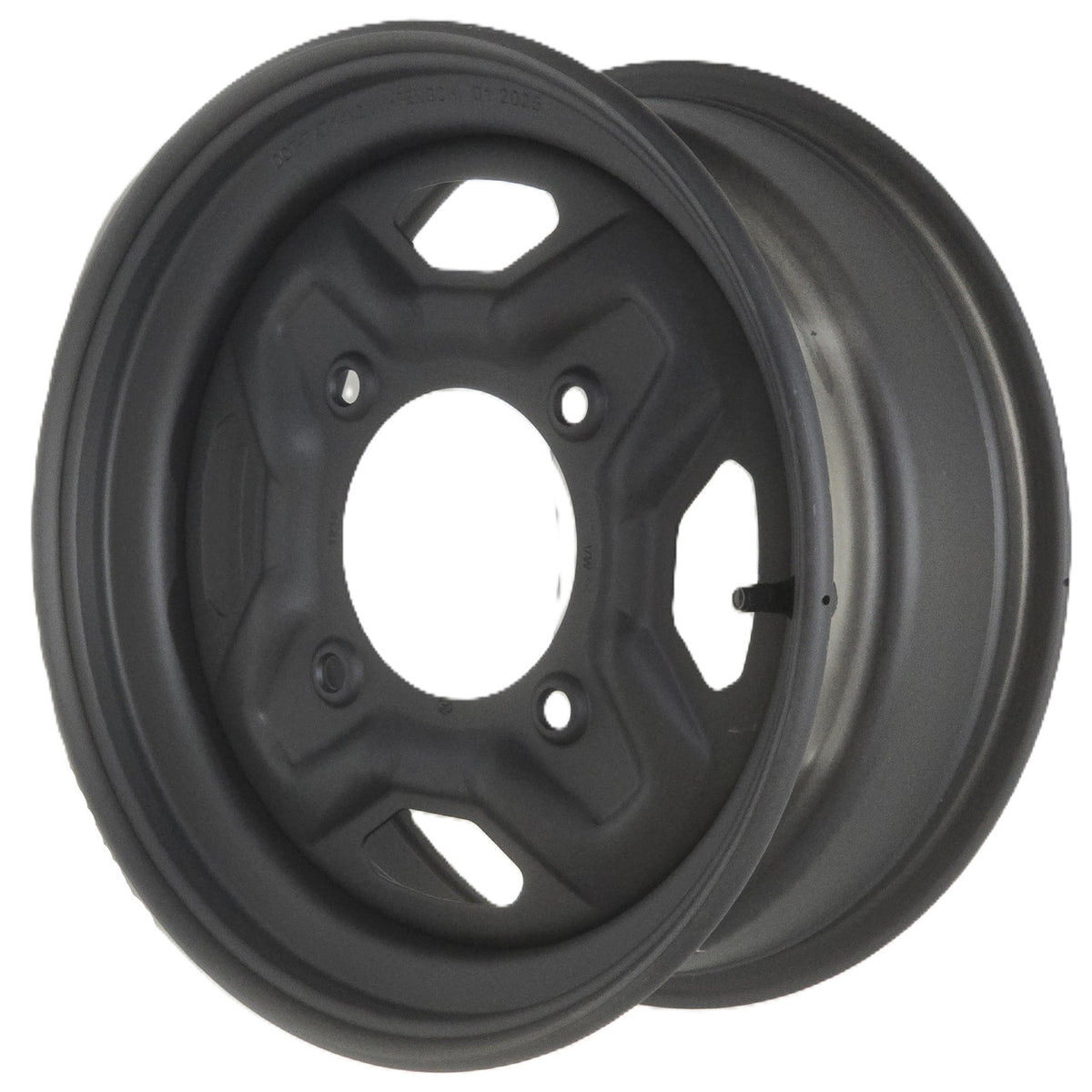 14"x6.00" Steel ATV Rim, 4/156 PCD, 115mm Bore, ET+52.9, 283Kg load rating, 13mm Stud Holes