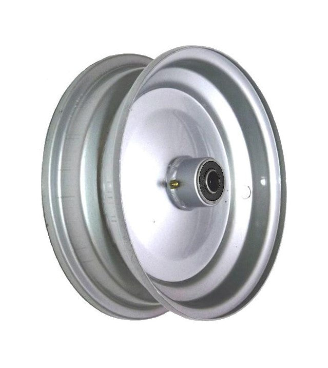 6"x65mm Steel Rim, 35mm Bore, 82mm Hub Length, 35mm x 15mm High Speed Bearings