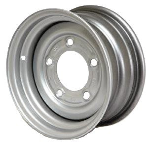 12"x4.50" Steel Rim, H2, 5/165.1mm PCD, ET0, 114.5mm Centre Bore - Ifor Williams fitment etc.