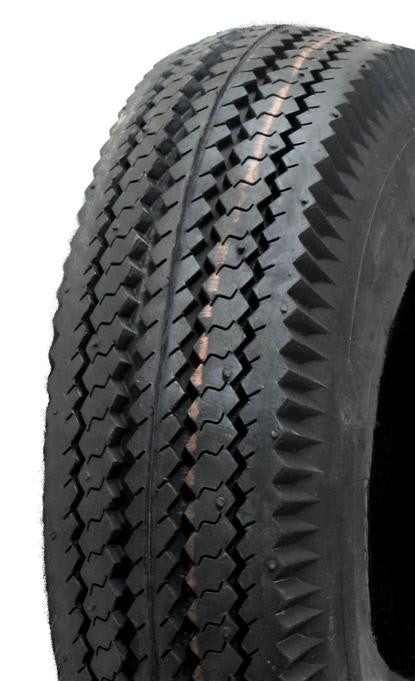 ASSEMBLY - 6x63mm Plastic Rim, 410/350-6 4PR V6603 Road Tyre, 20mm Bushes