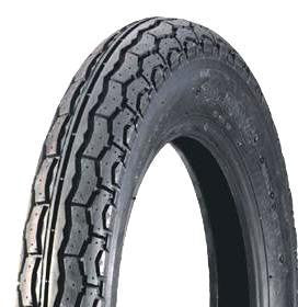 ASSEMBLY - 8"x65mm Steel Rim, 300-8 4PR P230 HS Block Tyre, ½" Bushes