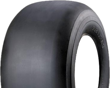 ASSEMBLY - 4"x2.00" 2-Pc Zinc Coated Rim, 9/350-4 Reliance Solid Smooth Tyre, 20mm Flange Bearings
