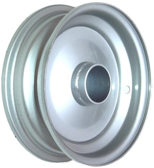 8"x2.50" Steel Rim, 52mm Bore, 85mm Hub Length, NO BEARINGS or BUSHES