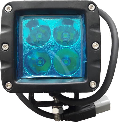 40W Pencil Beam Premium Square Mini LED Light