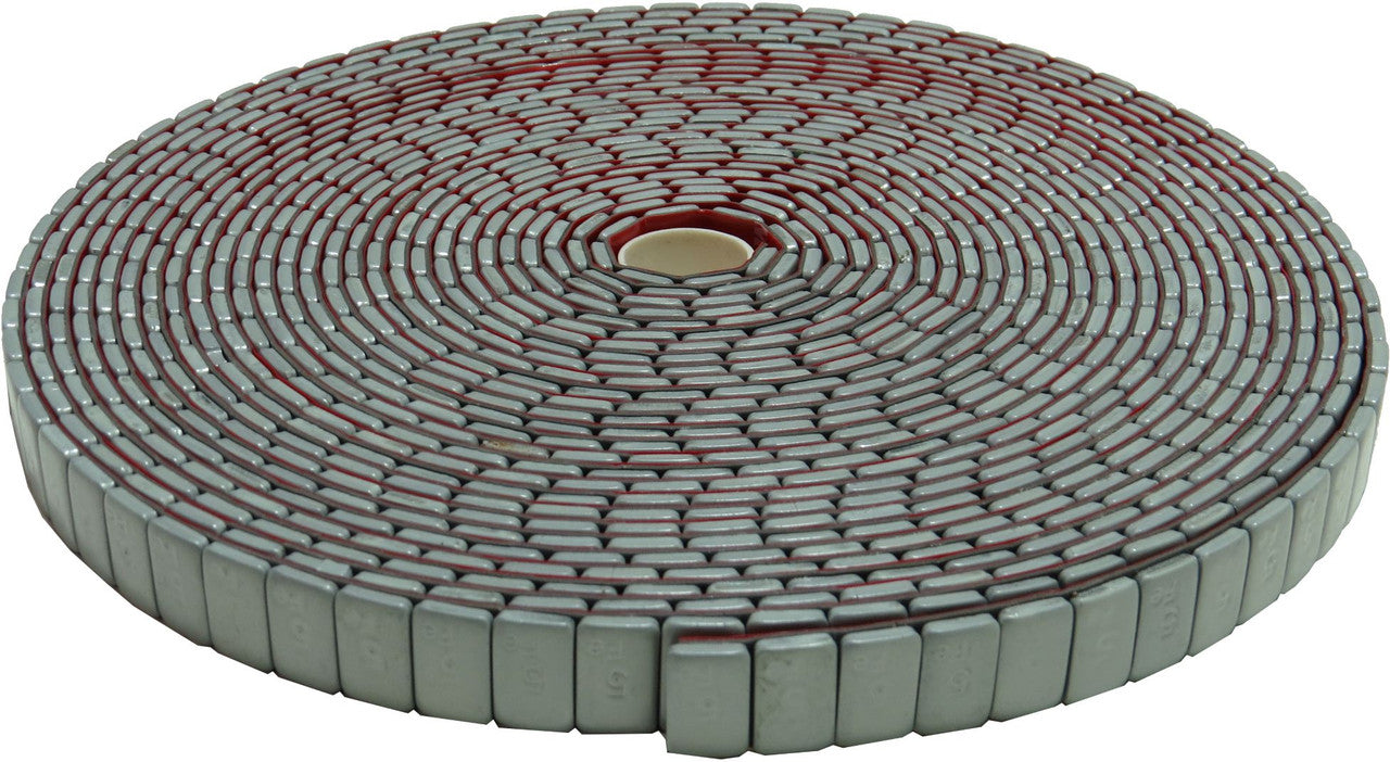 Stick-on Iron Wheel Weights 5gx1000, Fe (5kg Roll)
