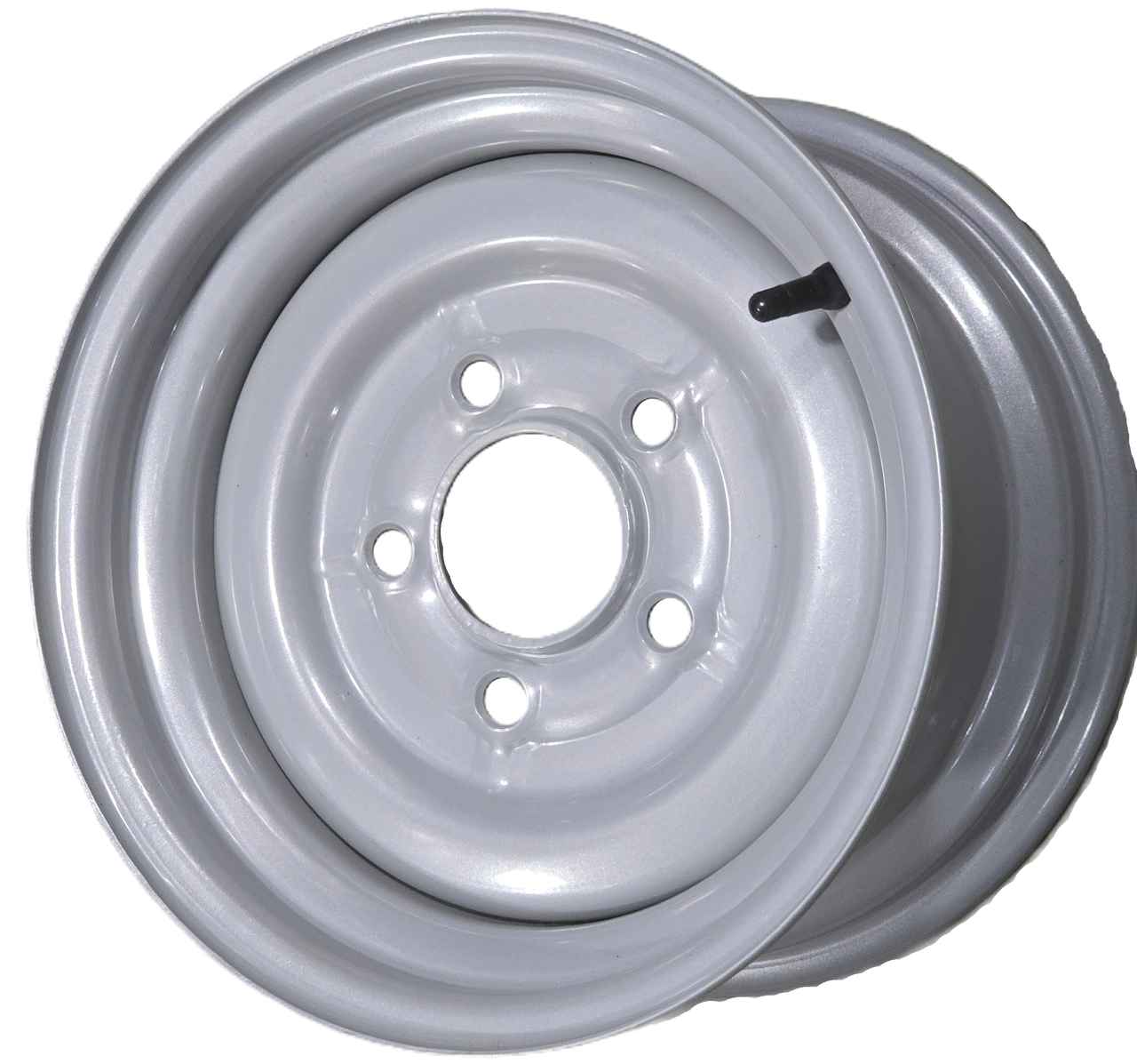 12"x7.00" Steel Rim, H2, 5/112mm PCD, ET0, 67mm bore - European Trailer fitment