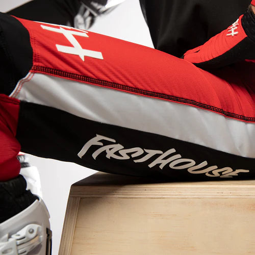 Raven Moto 2 Pant - Red/Black