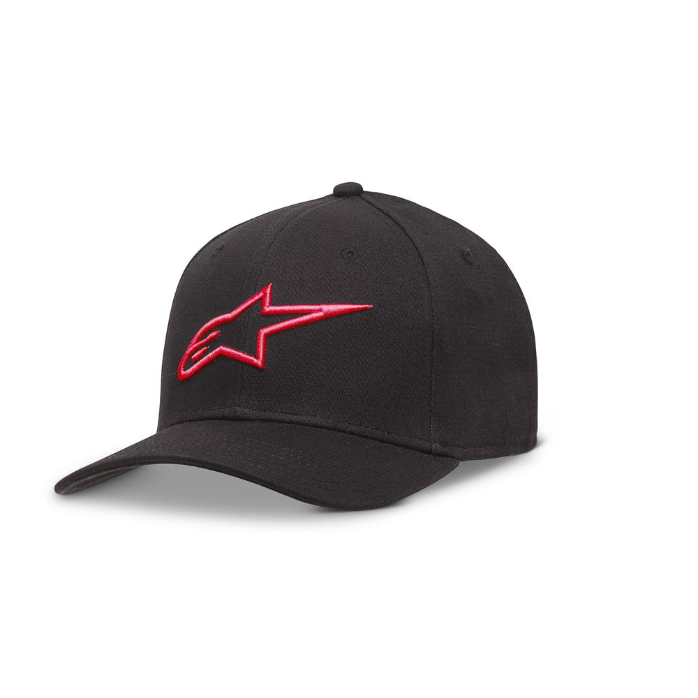 Ageless Curve Hat Black/Red