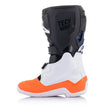 Tech-7S MX Boots Black/Orange - YOUTH