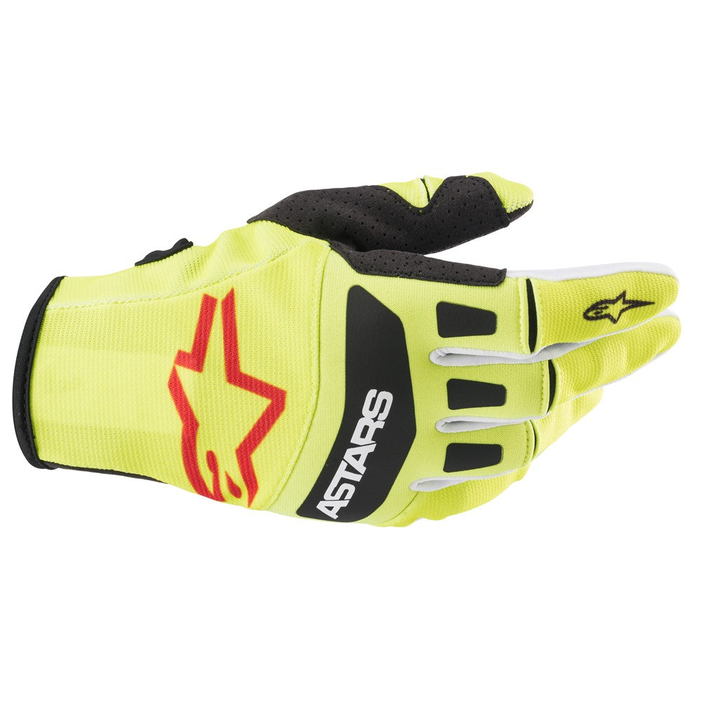 Techstar Gloves Yellow Fluoro