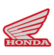 700.0005 Honda Wing LH Tank Sticker 114mm Red_Silver