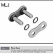 SAMPLE PICTURE - EK's MLJ connecting link (rivet type connecting link)