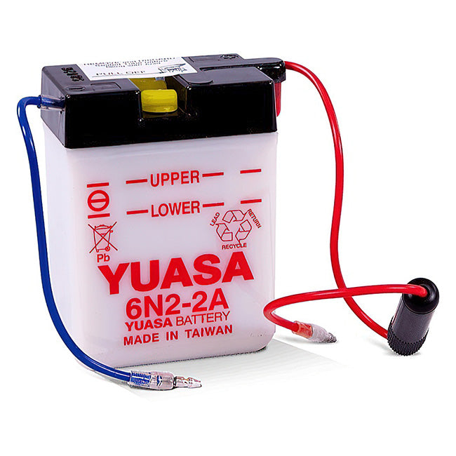 YUASA 6N22APK - comes with acid pack