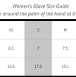 Merlin-Glove-womens-size-chart