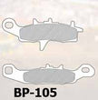 RE-BP-105 - Renthal RC-1 Works Sintered Brake Pads - NOT TO SCALE
