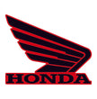 700.0030 Honda Wing RH Tank Sticker 107mm Red_Black