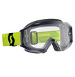 Hustle X MX Goggle Yellow/Blue Clear Works Lens